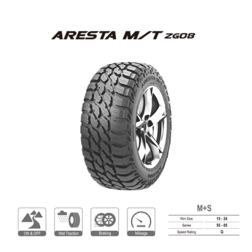 33X12.50R17LT-8PR [ZG08] 114Q